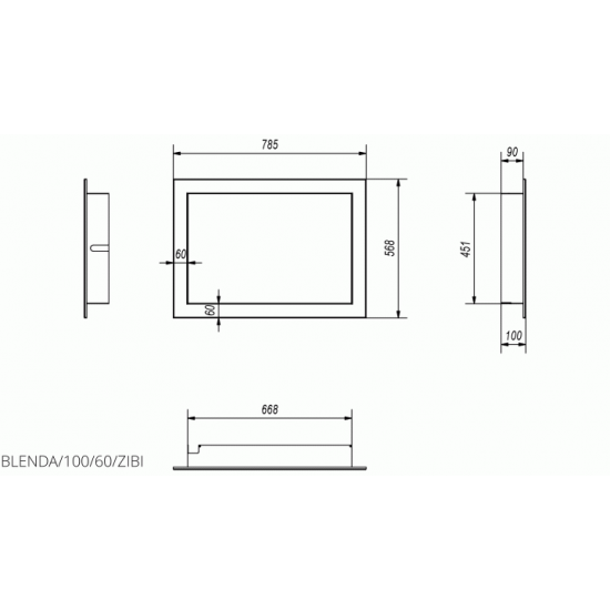 Kratki steel frame for ZIBI 12 Kratki steel frame for ZIBI 12