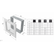 Frame for grate Kratki 17/17 Frame for grate Kratki 17/17