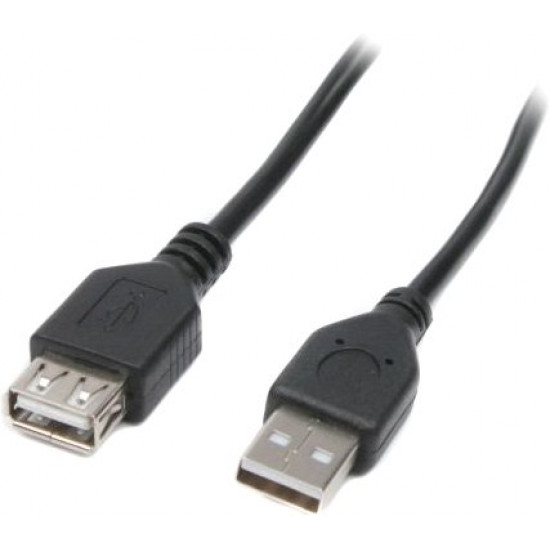 Подовжувач Maxxter USB 2.0 3 м Black (U-AMAF-10)