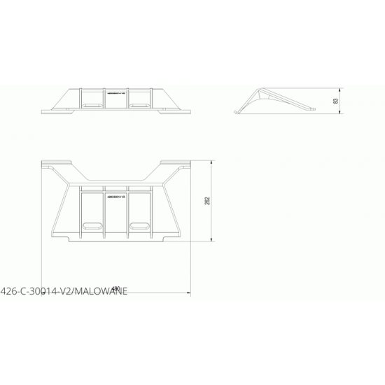 Дефлектор Kratki MAJA v2 Дефлектор Kratki MAJA v2