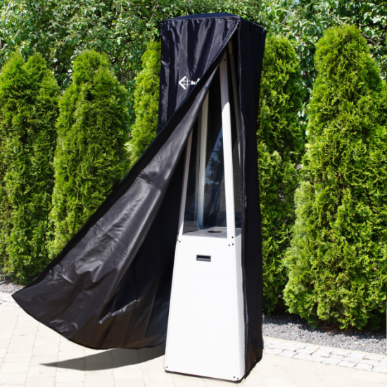Чохол для газового обігрівача Kratki UMBRELLA чорний (білий логотип) Чохол для газового обігрівача Kratki UMBRELLA чорний (білий логотип)