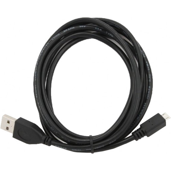 Кабель Cablexpert microUSB - USB 3 м (CCP-mUSB2-AMBM-10) Кабель Cablexpert microUSB - USB 3 м (CCP-mUSB2-AMBM-10)