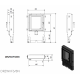 Дверцята Kratki FS 8N Дверцята Kratki FS 8N