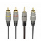 Аудио-кабель Cablexpert (CCAP-4P3R-1.5M) 3.5мм-3RCA, 1.5м, Black Аудио-кабель Cablexpert (CCAP-4P3R-1.5M) 3.5мм-3RCA, 1.5м, Black