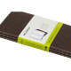 3 блокнота Moleskine Cahier маленьких коричневих CH013P2 3 блокнота Moleskine Cahier маленьких коричневих CH013P2