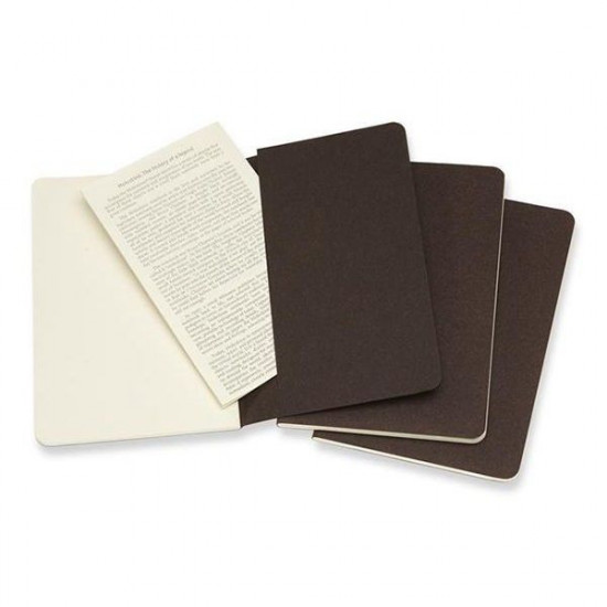 3 блокнота Moleskine Cahier маленьких коричневих CH013P2 3 блокнота Moleskine Cahier маленьких коричневих CH013P2
