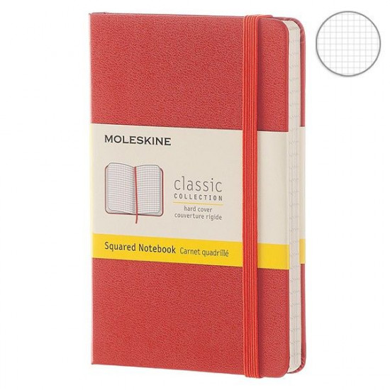Блокнот Moleskine Classic маленький оранжевый MM712F16 Блокнот Moleskine Classic маленький оранжевый MM712F16