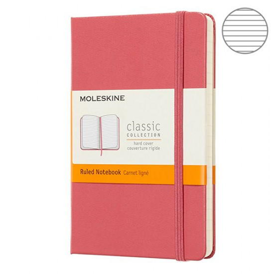  Блокнот Moleskine Classic маленький пастельно-розовый MM710D11