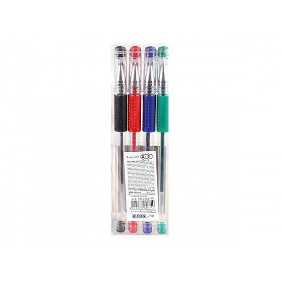 Set of 4 gel pens STANDARD 4 colors ZIBI (ZB.2202-99) Set of 4 gel pens STANDARD 4 colors ZIBI (ZB.2202-99)