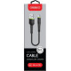 Кабель Intaleo CBFLEXM0 Micro USB 0.2 м Black (1283126487422)