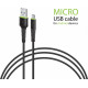 Кабель Intaleo CBFLEXM1 Micro USB 1.2 м Black (1283126487453) Кабель Intaleo CBFLEXM1 Micro USB 1.2 м Black (1283126487453)