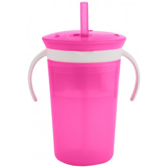 Чашка Munchkin Snack and Sip Рожева (10867.02) (735282114762) Чашка Munchkin Snack and Sip Рожева (10867.02) (735282114762)
