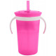 Чашка Munchkin Snack and Sip Рожева (10867.02) (735282114762) Чашка Munchkin Snack and Sip Рожева (10867.02) (735282114762)