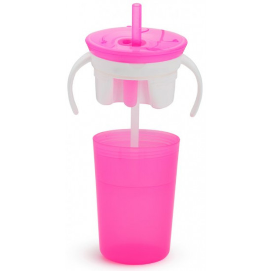 Чашка Munchkin Snack and Sip Рожева (10867.02) (735282114762) Чашка Munchkin Snack and Sip Рожева (10867.02) (735282114762)