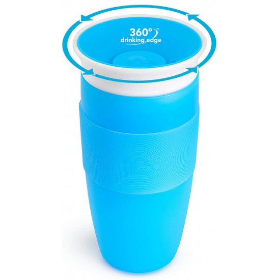 Чашка-непроливайка Munchkin Miracle 360° Sippy 414 мл Блакитна (17109.01) (735282114786) Чашка-непроливайка Munchkin Miracle 360° Sippy 414 мл Блакитна (17109.01) (735282114786)
