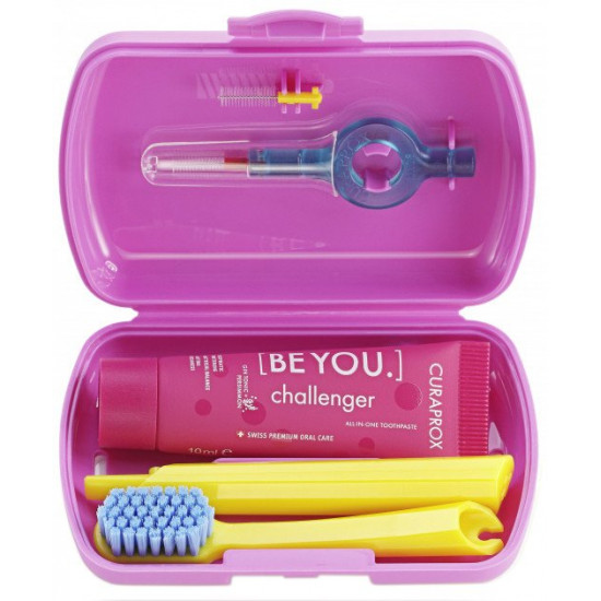 Набір дорожній гігієнічний Curaprox Be You Pink (7612412428889/7612412429886) Набір дорожній гігієнічний Curaprox Be You Pink (7612412428889/7612412429886)