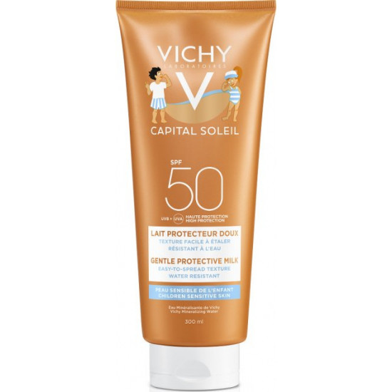 Сонцезахисне молочко Vichy Capital Soleil Milk SPF50 для дітей 300 мл (3337871323639) Сонцезахисне молочко Vichy Capital Soleil Milk SPF50 для дітей 300 мл (3337871323639)
