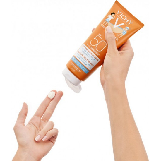 Сонцезахисне молочко Vichy Capital Soleil Milk SPF50 для дітей 300 мл (3337871323639) Сонцезахисне молочко Vichy Capital Soleil Milk SPF50 для дітей 300 мл (3337871323639)