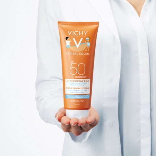 Сонцезахисне молочко Vichy Capital Soleil Milk SPF50 для дітей 300 мл (3337871323639) Сонцезахисне молочко Vichy Capital Soleil Milk SPF50 для дітей 300 мл (3337871323639)