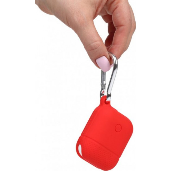 Чохол Huxing Series i-Smile для Apple AirPods IPH1458 Red (BC_703331) Чохол Huxing Series i-Smile для Apple AirPods IPH1458 Red (BC_703331)