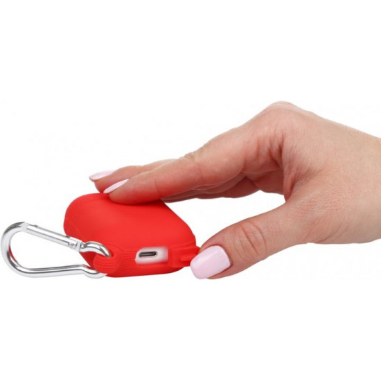 Чохол Huxing Series i-Smile для Apple AirPods IPH1458 Red (BC_703331) Чохол Huxing Series i-Smile для Apple AirPods IPH1458 Red (BC_703331)