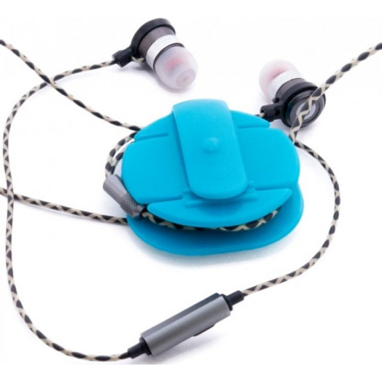 Організатор для навушників ExtraDigital Cable Clips CC-588 Blue (KBC1717) Організатор для навушників ExtraDigital Cable Clips CC-588 Blue (KBC1717)