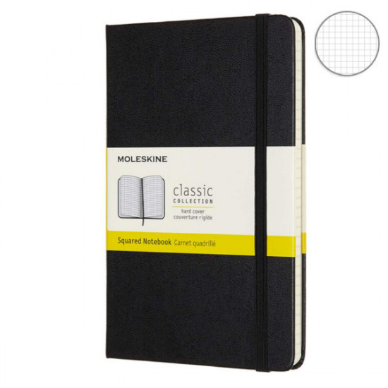  Блокнот Moleskine Classic медиум черный QP051
