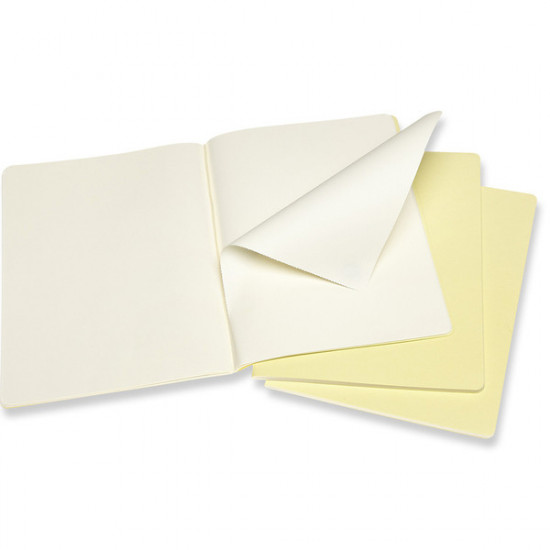 3 блокнота Moleskine Cahier больших желтых CH023M23 3 блокнота Moleskine Cahier больших желтых CH023M23