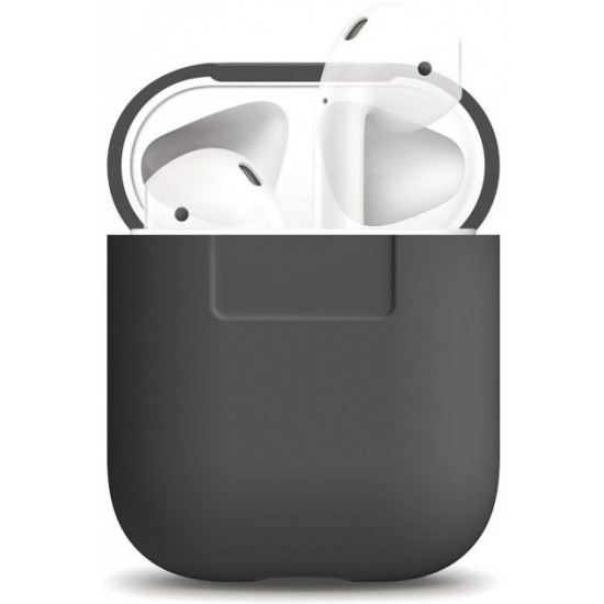 Чохол Elago Silicone Case для AirPods Dark Grey (EAPSC-DGY) Чохол Elago Silicone Case для AirPods Dark Grey (EAPSC-DGY)
