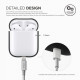 Чохол Elago Silicone Case для AirPods Black (EAPSC-BK) Чохол Elago Silicone Case для AirPods Black (EAPSC-BK)