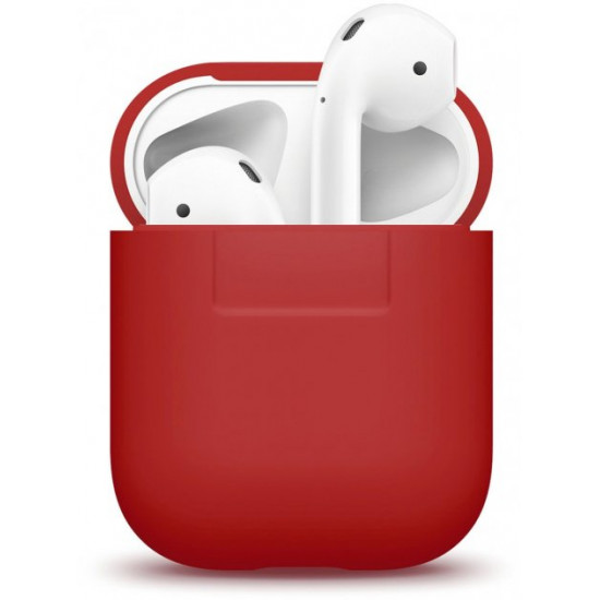 Чохол Elago Silicone Case для AirPods Red (EAPSC-RED) Чохол Elago Silicone Case для AirPods Red (EAPSC-RED)