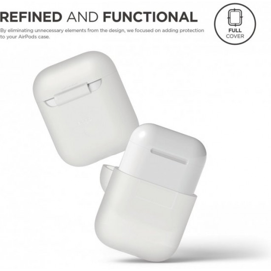 Чохол Elago Silicone Case для AirPods Nightglow Blue (EAPSC-LUBL) Чохол Elago Silicone Case для AirPods Nightglow Blue (EAPSC-LUBL)