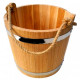 Bucket for bath oak 7 l. Bucket for bath oak 7 l.