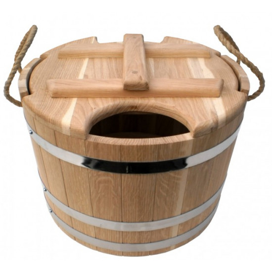 Steamer for brooms ash 25 l. Steamer for brooms ash 25 l.