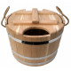 Steamer for brooms ash 25 l. Steamer for brooms ash 25 l.