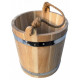 Bucket for bath oak 7 l. Bucket for bath oak 7 l.