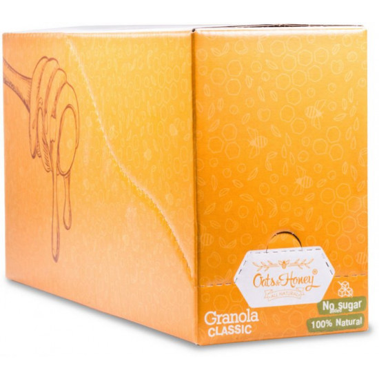 Упаковка гранола Oats & Honey Классическая 15 шт х 40 г (4820013331368) Упаковка гранола Oats & Honey Классическая 15 шт х 40 г (4820013331368)