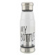Стеклянная бутылка My Bottle 420 мл с ситечком для заварки серебряный Стеклянная бутылка My Bottle 420 мл с ситечком для заварки серебряный