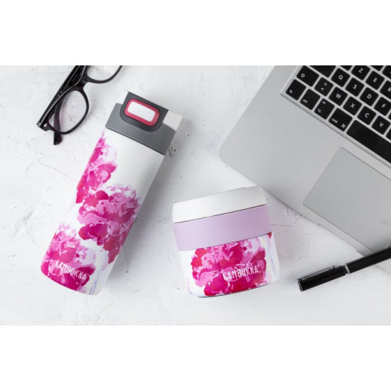Thermal mug Kambukka Etna 500 ml Pink Blossom Pink/White (11-01020) Thermal mug Kambukka Etna 500 ml Pink Blossom Pink/White (11-01020)