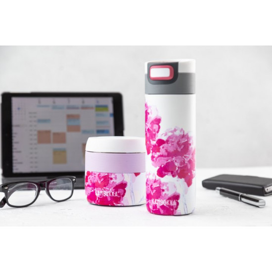 Thermal mug Kambukka Etna 500 ml Pink Blossom Pink/White (11-01020) Thermal mug Kambukka Etna 500 ml Pink Blossom Pink/White (11-01020)