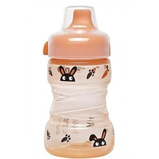 Поильник Nip Trainer cup Зайчики, 260 мл, оранжевый (35100) Поильник Nip Trainer cup Зайчики, 260 мл, оранжевый (35100)