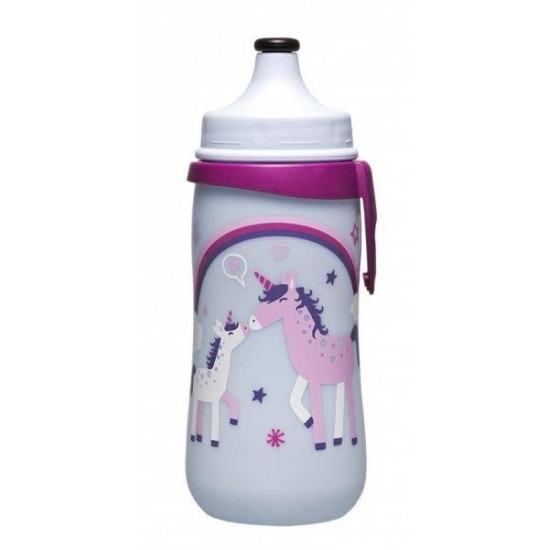 Nip PP Kids Cup Unicorns, light blue and purple, 330 ml (35052) Nip PP Kids Cup Unicorns, light blue and purple, 330 ml (35052)