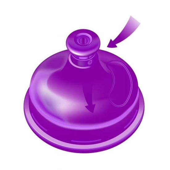 Nip PP Kids Cup Unicorns, light blue and purple, 330 ml (35052) Nip PP Kids Cup Unicorns, light blue and purple, 330 ml (35052)