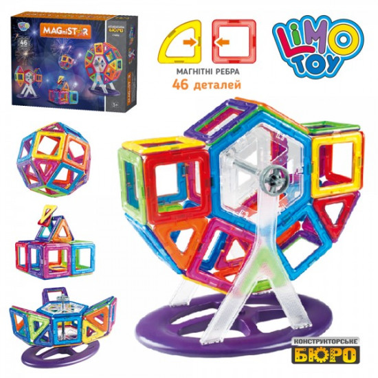 Дитячий конструктор Конструктор LIMO TOY LT4002, 46дет (BAM000848) Дитячий конструктор Конструктор LIMO TOY LT4002, 46дет (BAM000848)