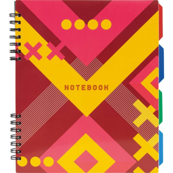 Optima Knitting Notepad Red B5 checkered 120 sheets (O20356-13) Optima Knitting Notepad Red B5 checkered 120 sheets (O20356-13)