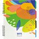 Notepad Optima Flowers B5 checkered 120 sheets (O20356-16) Notepad Optima Flowers B5 checkered 120 sheets (O20356-16)