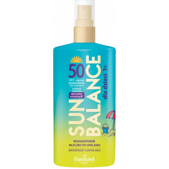 Молочко водостійке Farmona Сан Баланс SPF 50 150 мл (5900117004425) Молочко водостійке Farmona Сан Баланс SPF 50 150 мл (5900117004425)