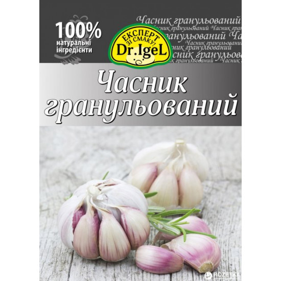 Упаковка чеснока Dr.IgeL гранулированного 15 г х 30 шт (14820155170730) Упаковка чеснока Dr.IgeL гранулированного 15 г х 30 шт (14820155170730)