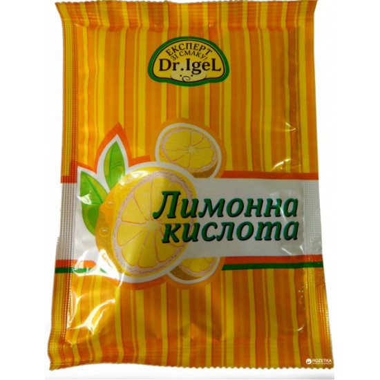 Упаковка лимонной кислоты Dr.IgeL 100 г х 50 шт (24820155170256) Упаковка лимонной кислоты Dr.IgeL 100 г х 50 шт (24820155170256)