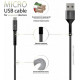Кабель Intaleo CB0 USB-microUSB 1.2м Black/Grey (1283126495649) Кабель Intaleo CB0 USB-microUSB 1.2м Black/Grey (1283126495649)